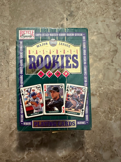 1992 Baseball Rookies Playing Cards (Bicycle) - Factory Sealed