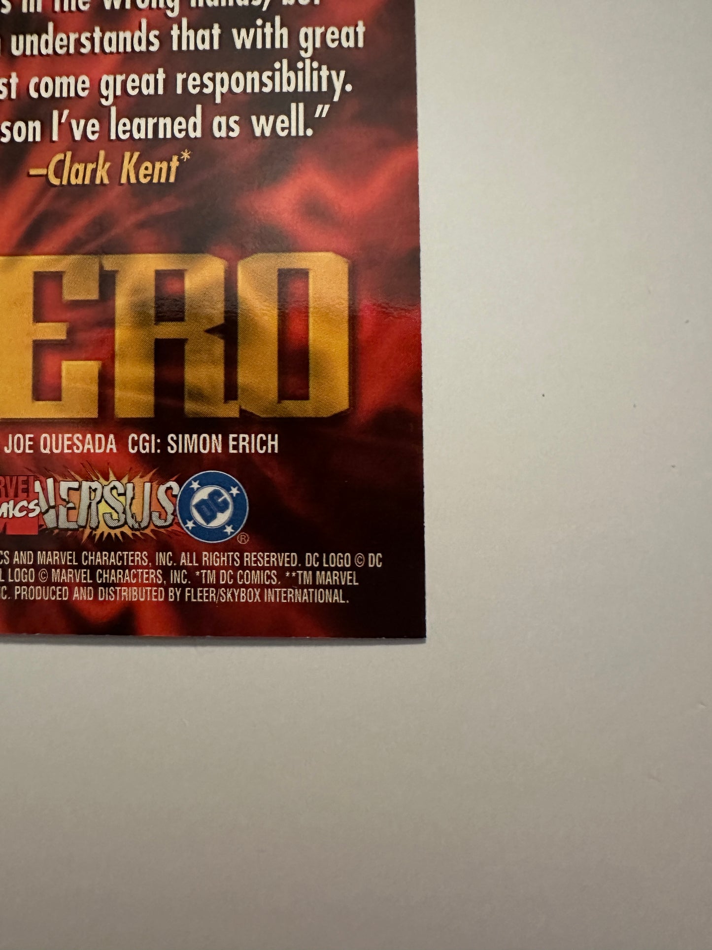 Spider-Man #11 (1995 Fleer DC vs. Marvel) - High grade