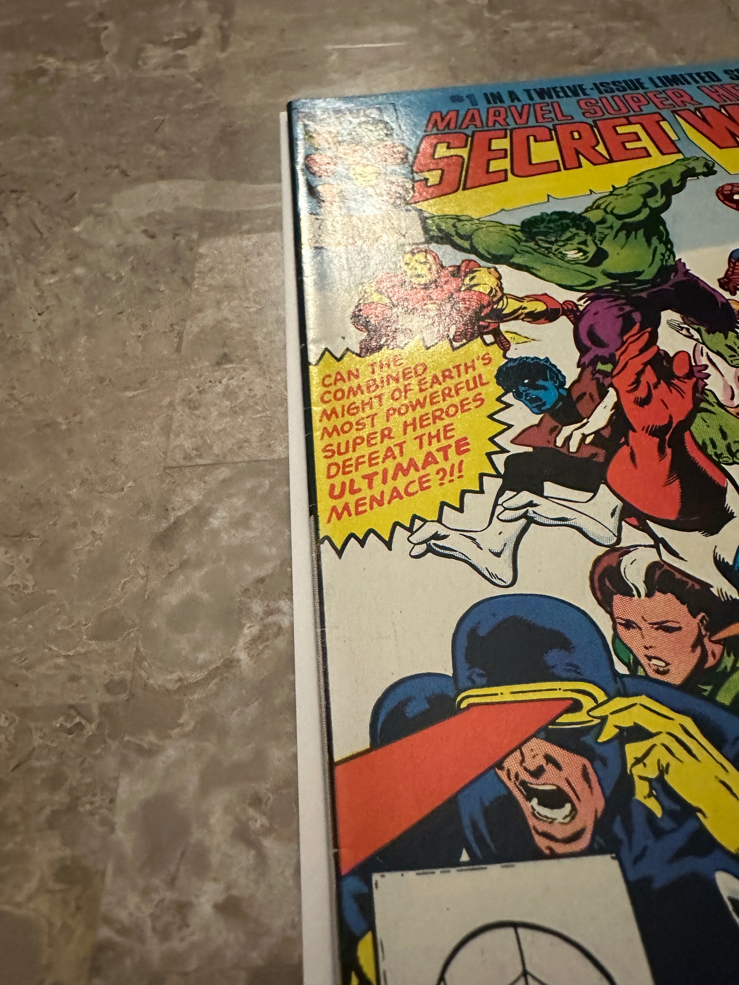 Marvel Super Heroes: Secret Wars #1 VF 8.0-8.5 (Marvel Comics 1984)