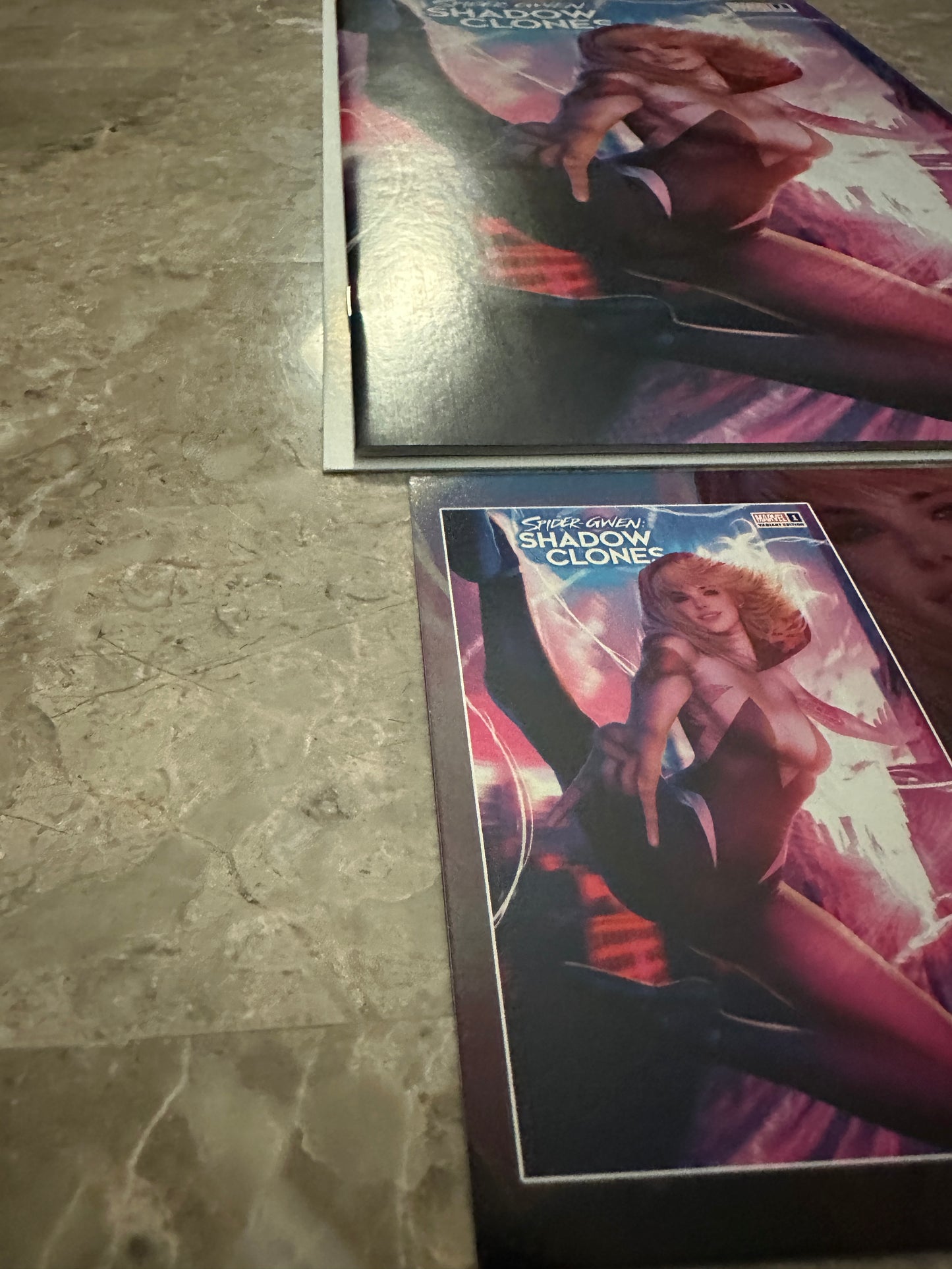 Spider-Gwen Shadow Clones #1 MegaCon Ariel Diaz Variant w/ COA VF (2023 Marvel)