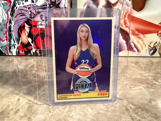 Cameron Brink 2026 Leaf Women Sport 1950 Purple Prismatic Color Match /7