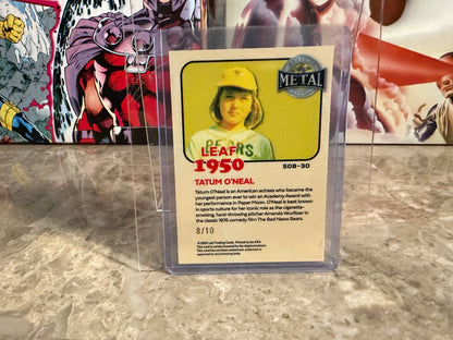 Tatum O’Neal 2026 Leaf Women of Sport Leaf 1950 Silver Prismatic /10