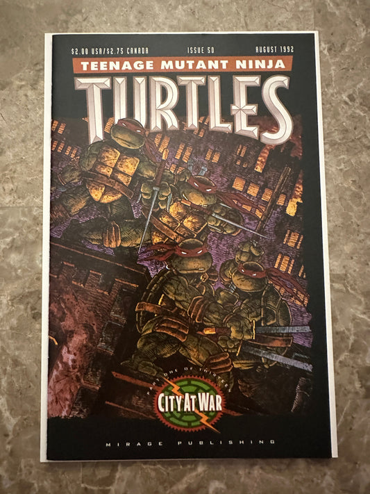 Teenage Mutant Ninja Turtles #50 VF+ 8.5-9.0 (1992 Mirage)