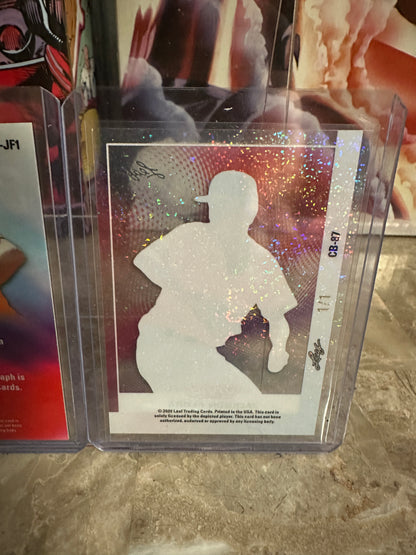 2026 Leaf Vivid Jackson Flora LOT Auto /35 Techno + 1/1 Clear Acetate UCSB