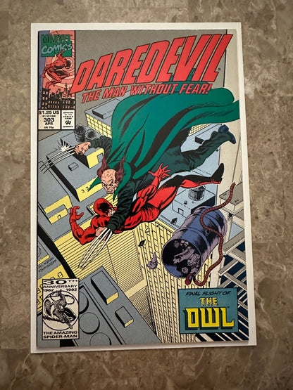 Daredevil #301-305 Higher Grade (1992 Marvel) - Add-On Pack