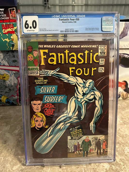 Fantastic Four #50 CGC 6.0 (Marvel 1966)