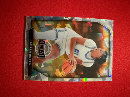 Lauren Betts 2026 Leaf Metal Women of Sport Base Crystal 5/5 Bookend #76