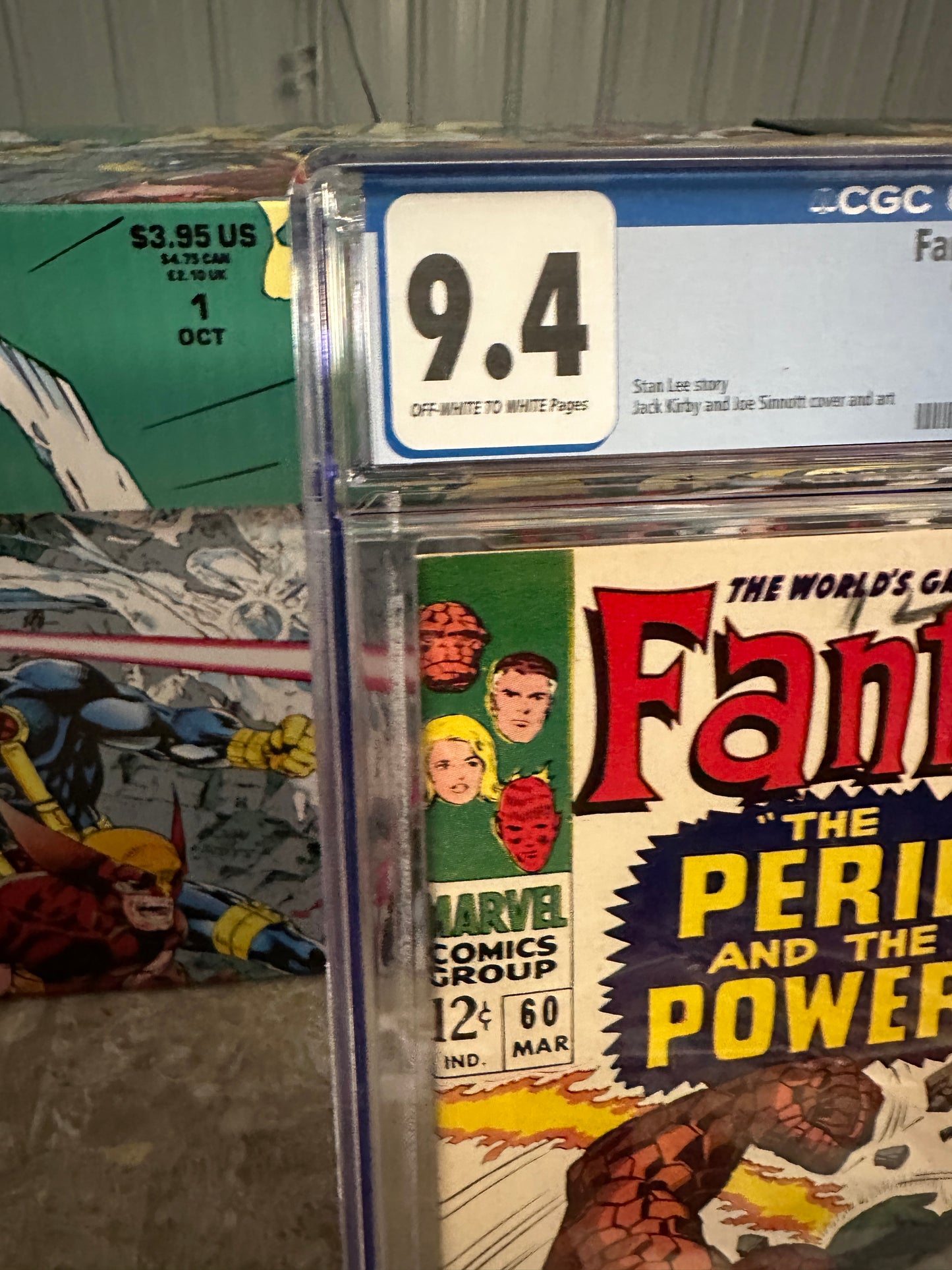 Fantastic Four #60 CGC 9.4 (1967 Marvel) - Brand New Case