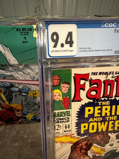 Fantastic Four #60 CGC 9.4 (1967 Marvel) - Brand New Case
