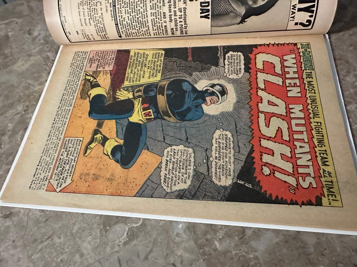 X-Men #45 FN+ 6.0-6.5 (1968 Marvel Comics) - Gorgeous Copy for Grade