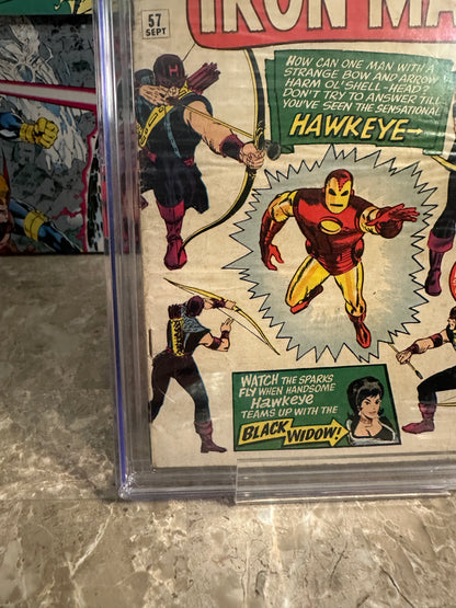 Tales of Suspense #57 CGC 3.0 (Marvel 1964) - 1st Hawkeye