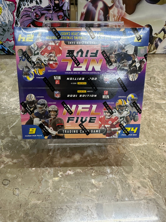 2021 Panini NFL Five Trading Card Game Booster Box Sealed