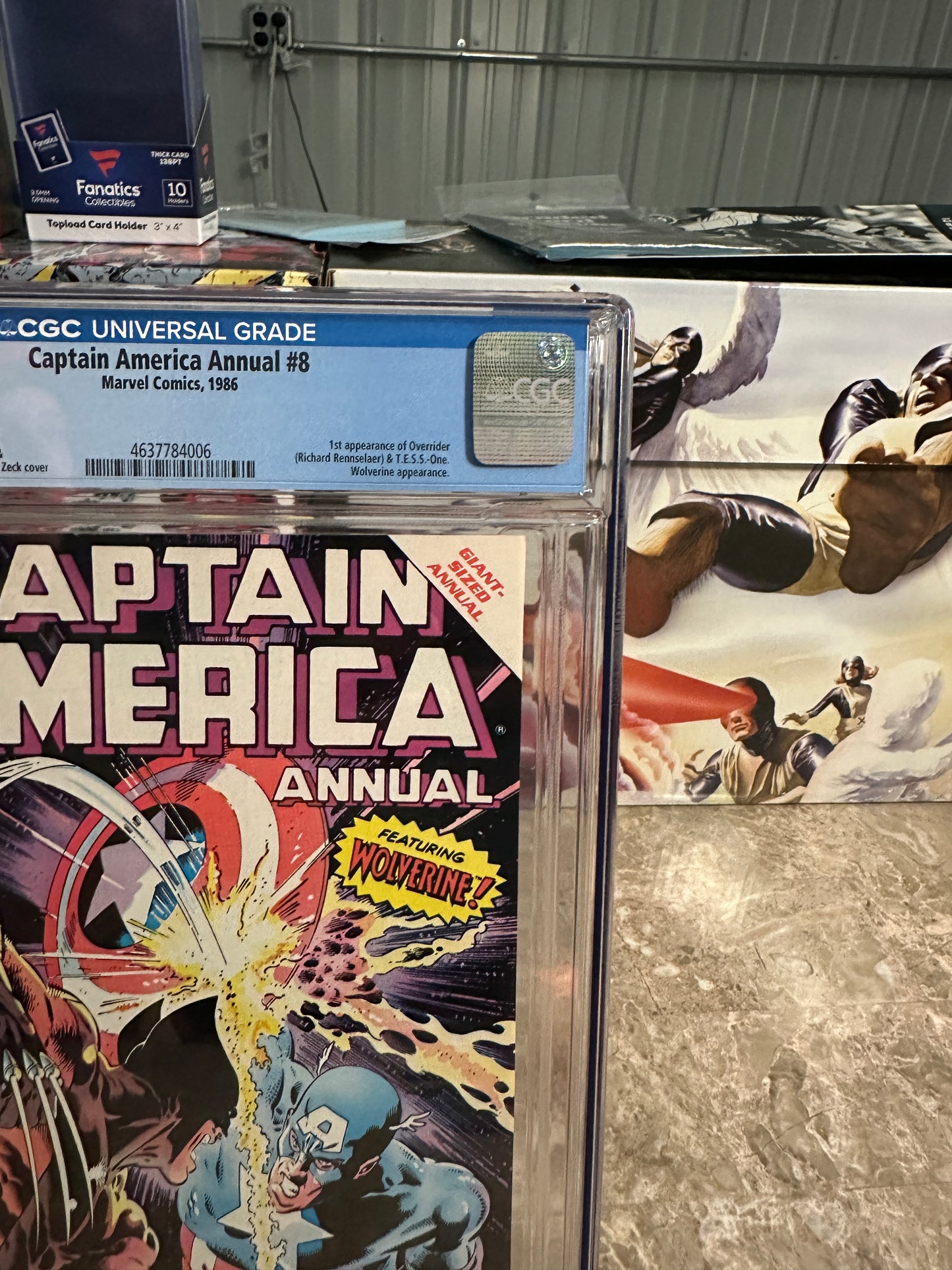 Captain America Annual #8 CGC 9.2 (Marvel 1986) - New Case