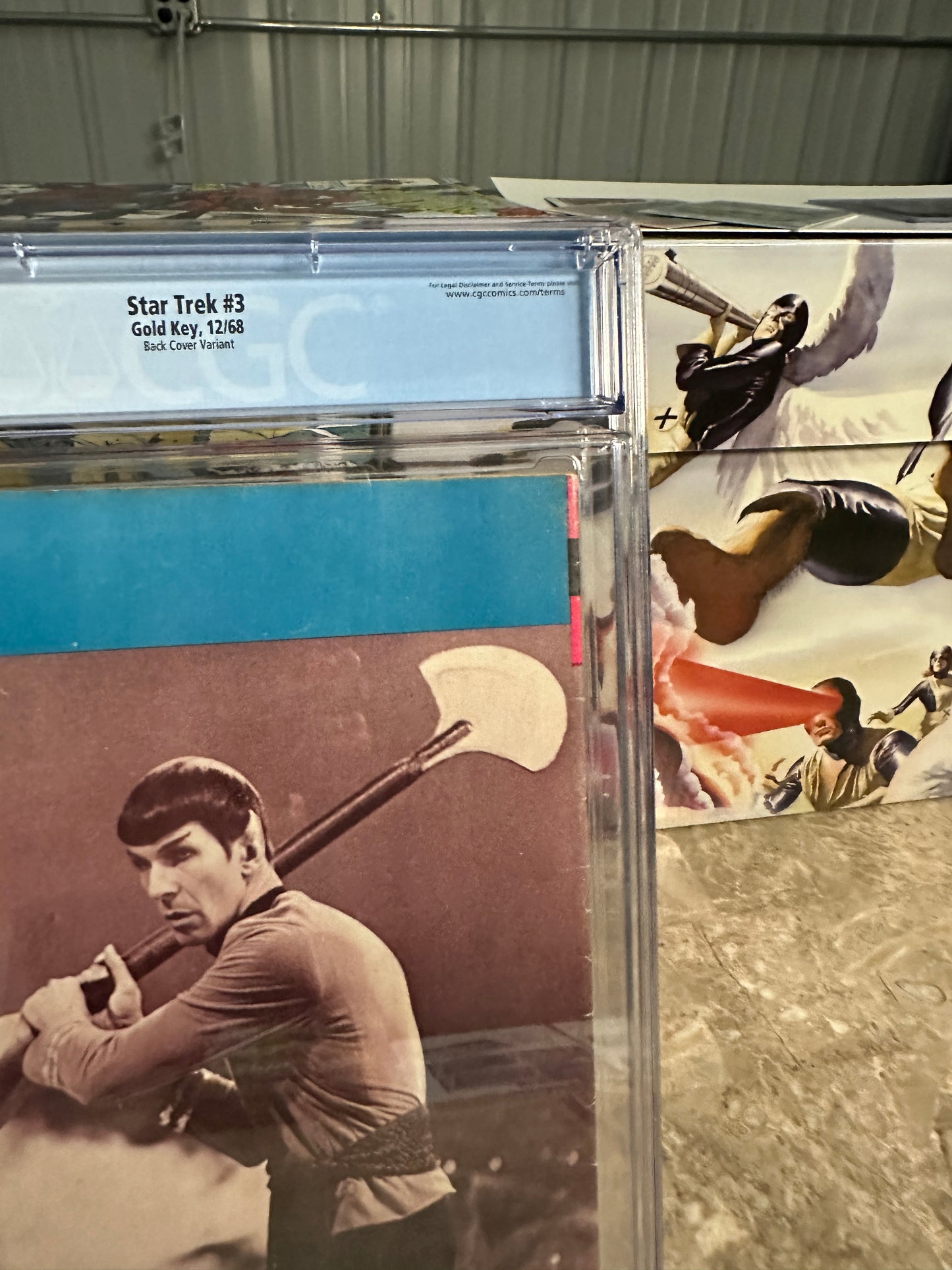 Star Trek #3 Back Cover Variant CGC 6.5 (1968 Gold Key)
