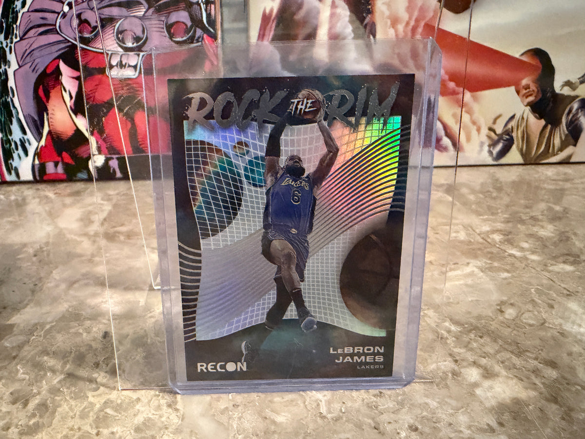 LeBron James 2022-23 Panini Recon Rock The Rim #1