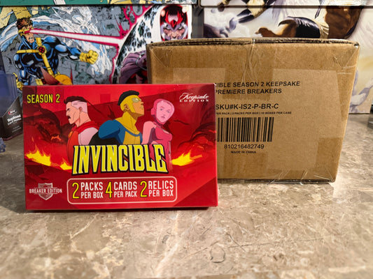 Invincible Season 2 Keepsake Premiere Edition Breaker 10-Box Case