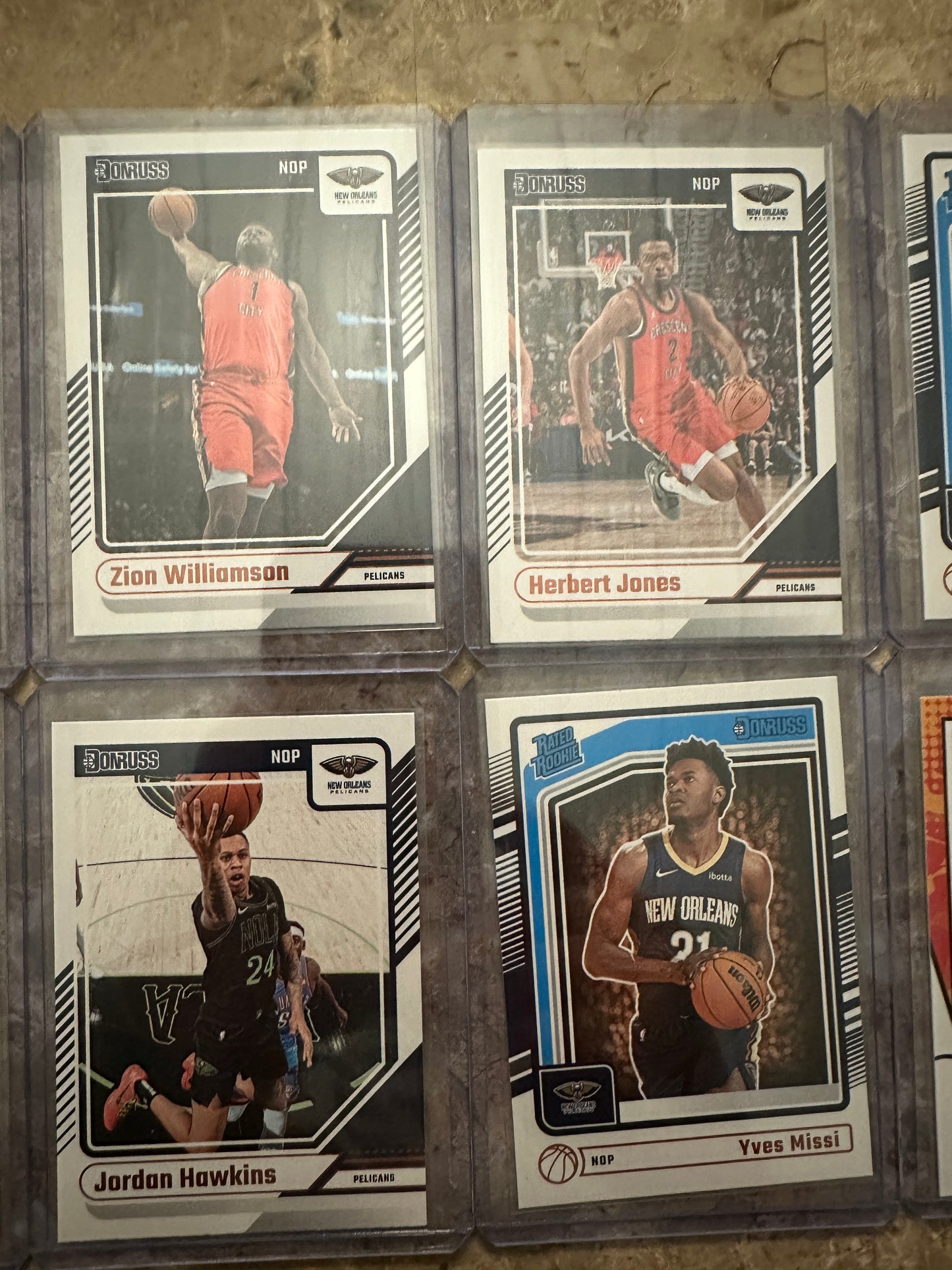 2024 Panini Donruss Basketball New Orleans Pelicans Team Set (12 cards)