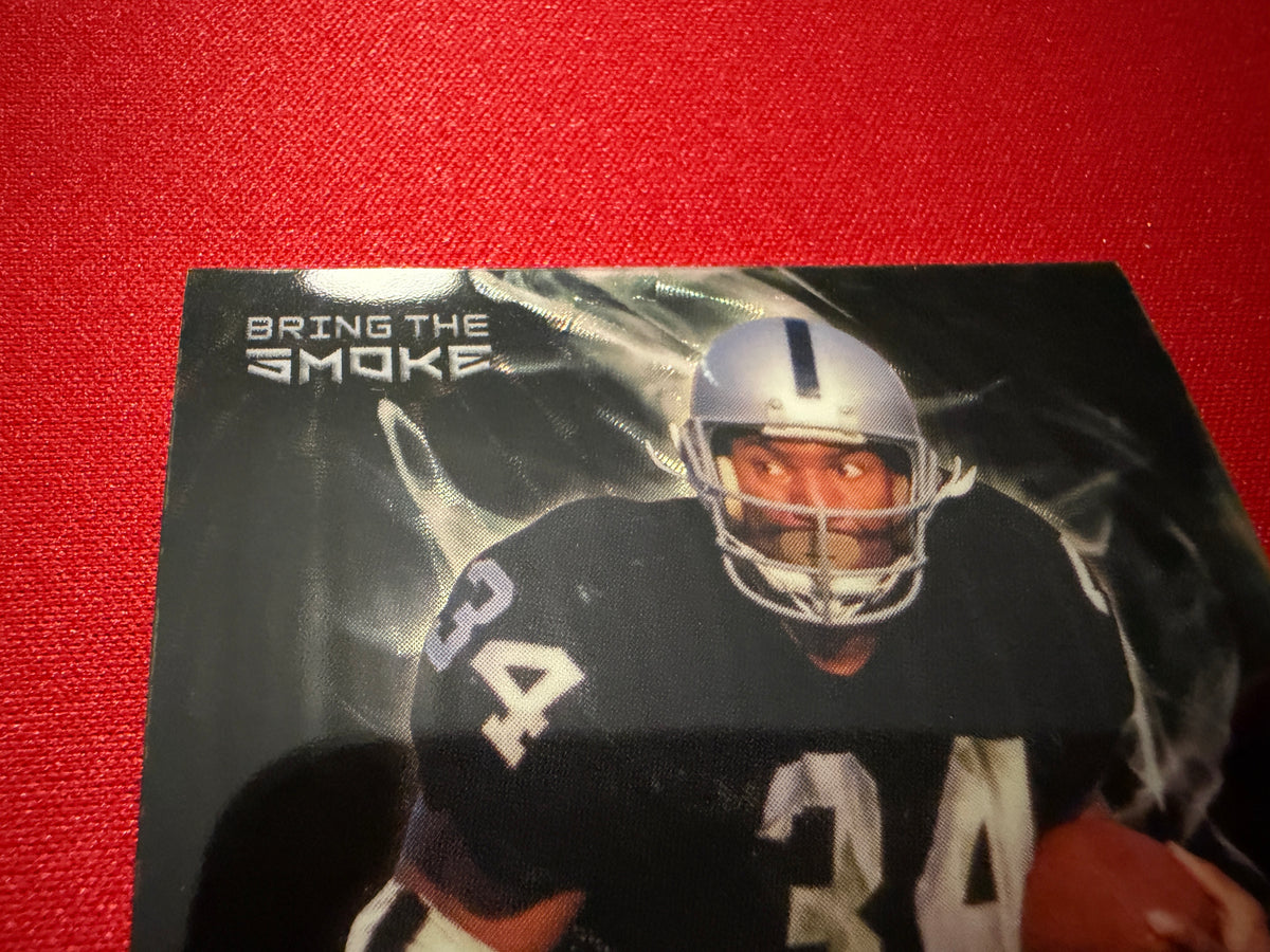 Bo Jackson 2026 Leaf Optichrome Football Bring the Smoke Auto Super Gold 1/1