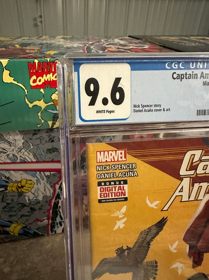 Captain America: Sam Wilson #1 CGC 9.6 WP (2015 Marvel)