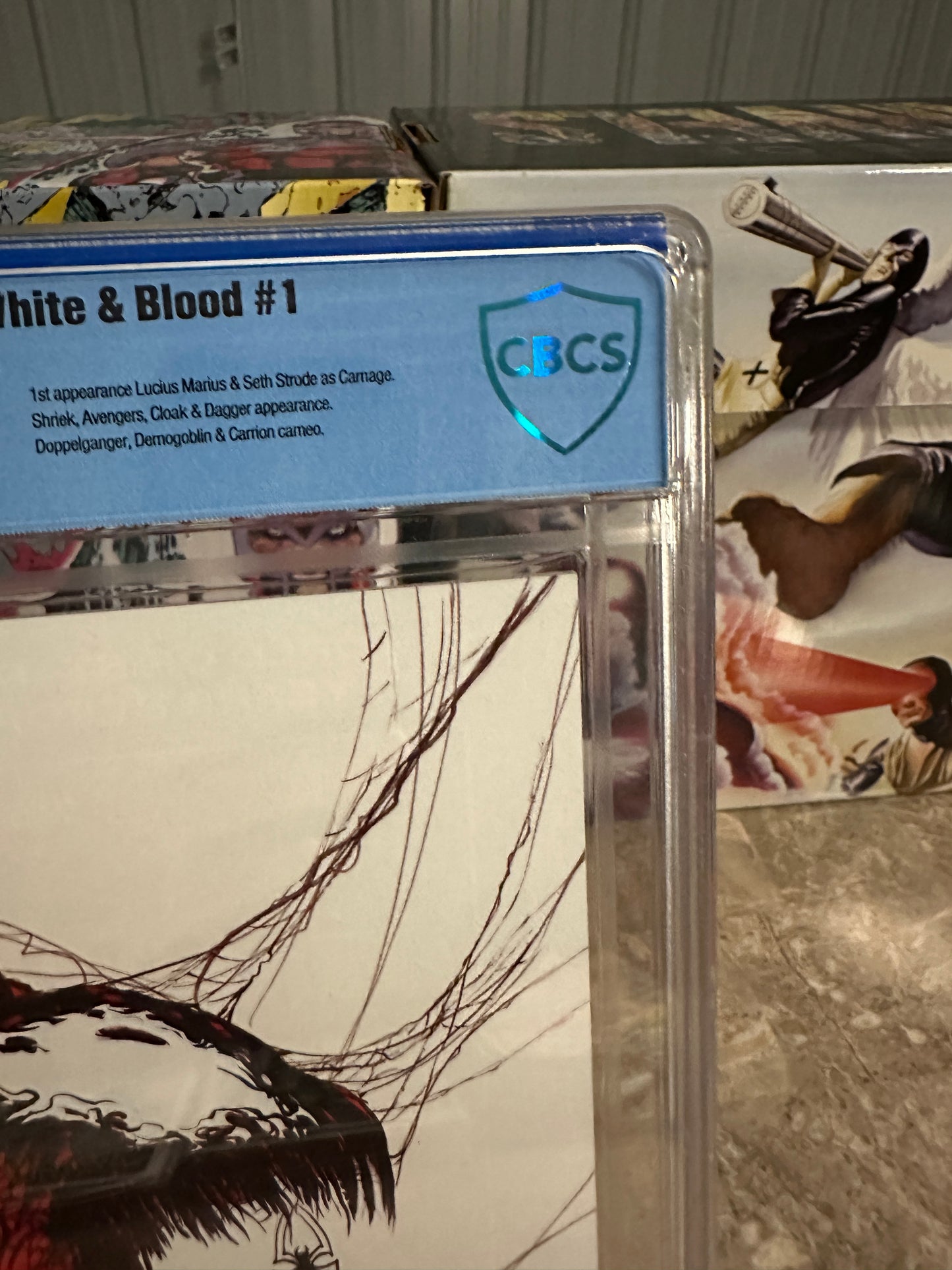 Carnage Black, White & Blood #1 Gleason Virgin CBCS 9.8 (2021 Marvel)