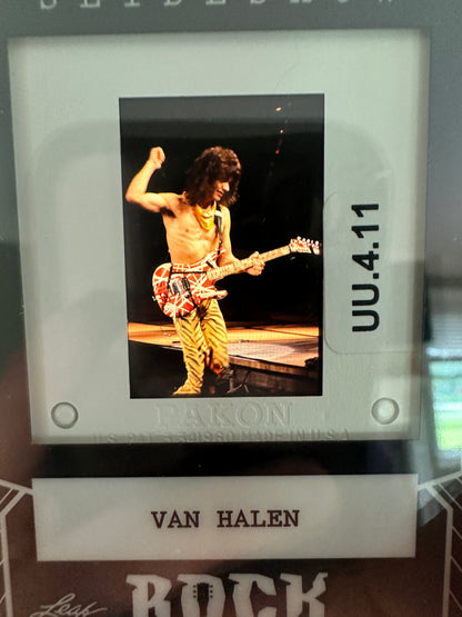 2026 Leaf Slideshow VAN HALEN 7-Slide LOT Classic David Lee Roth Era 1978-1984