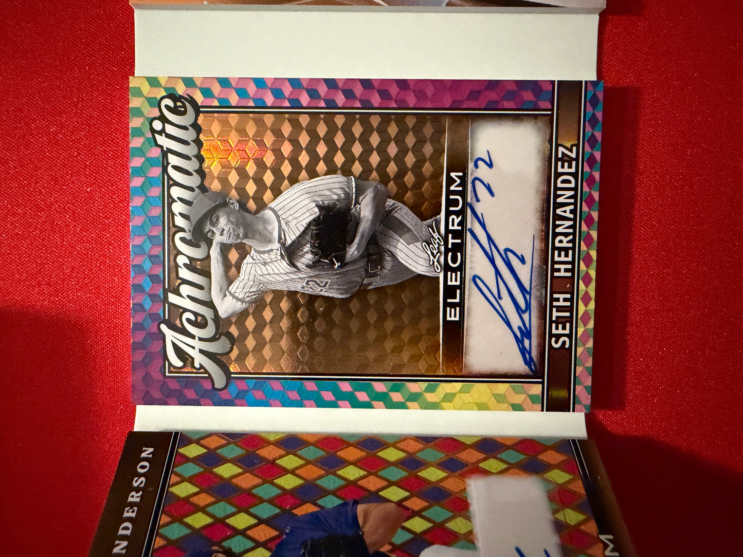 Kade Anderson / Seth Hernandez / Arnold / Doyle 2026 Leaf Electrum Collection 4 Auto Booklet