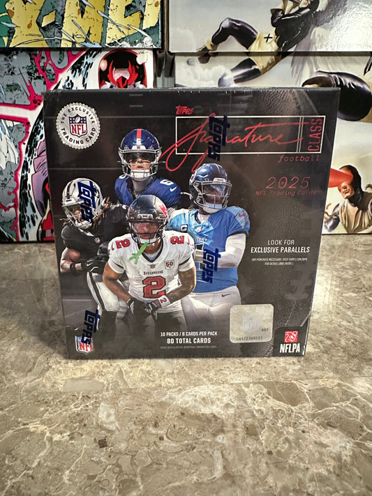 2025 Topps Signature Class Football Mega Box