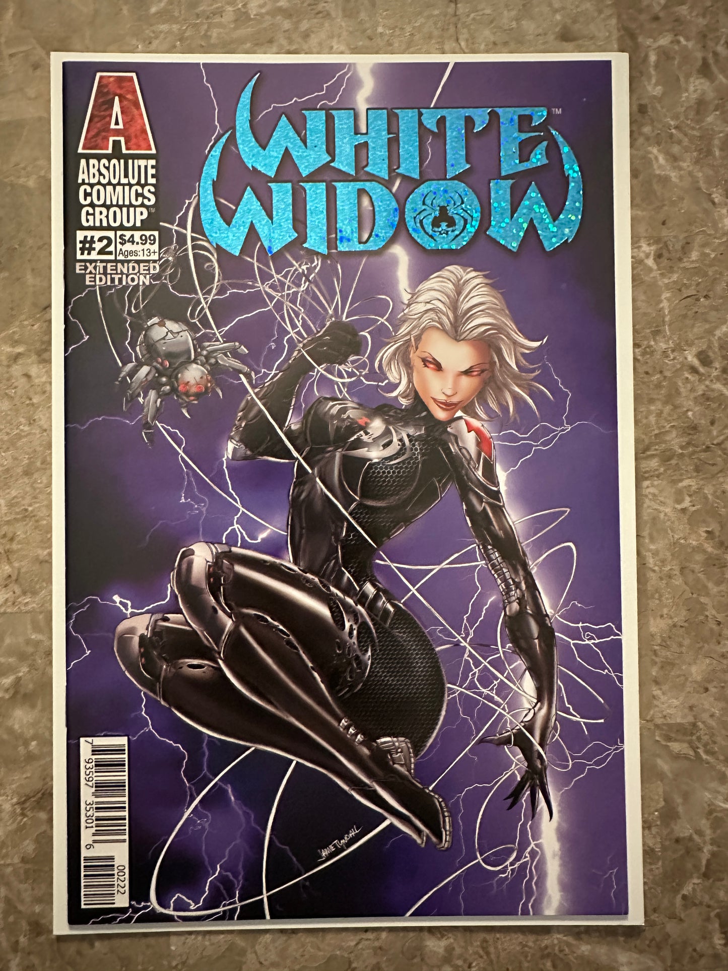 White Widow #1-4 Starter Set Higher Grade (Absolute Comics Groups 2020)