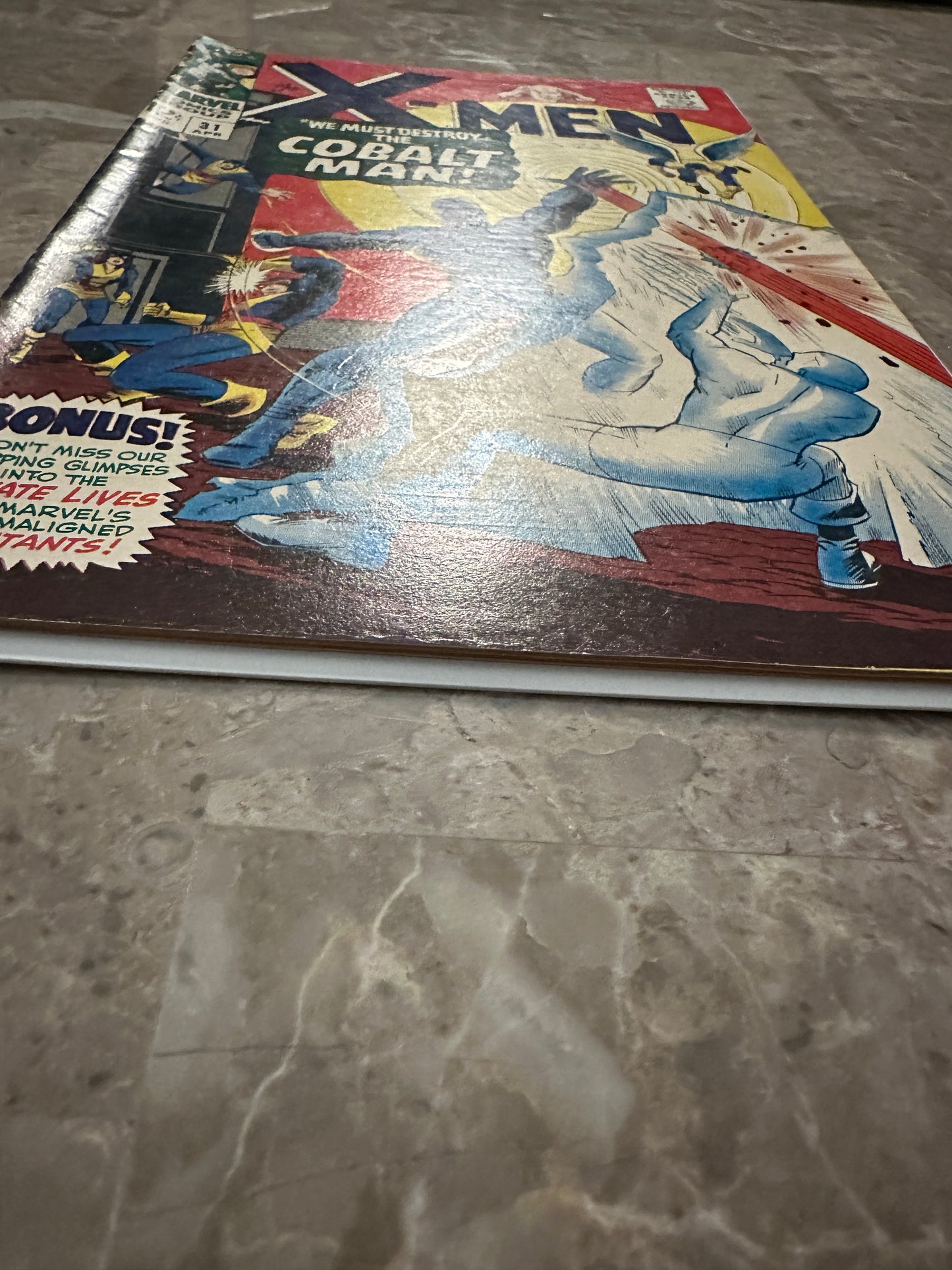 X-Men #31 VG+ 4.5 (1967 Marvel Comics) - Higher grade w/ oxidation