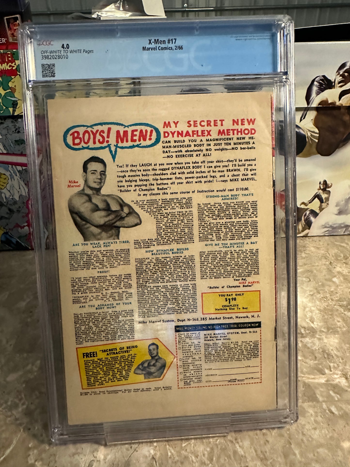 X-Men #17 CGC 4.0 (Marvel 1966)