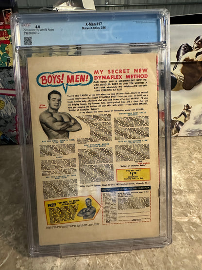 X-Men #17 CGC 4.0 (Marvel 1966)