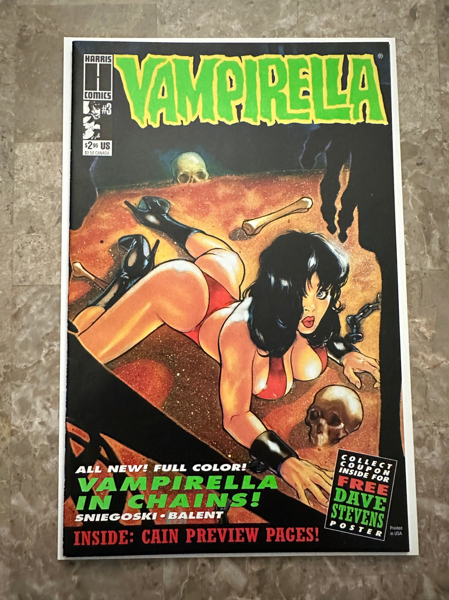 Vampirella #3 & 4 VF/NM 9.0 (1993 Harris) - Hughes Covers w/ Coupon