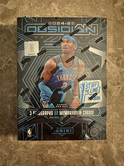2024-25 Panini Obsidian FOTL Basketball Hobby Box