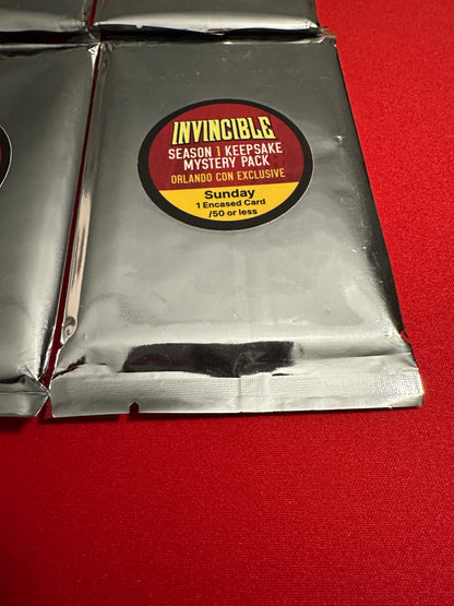 Invincible Season 1 Keepsake Orlando MegaCon 4 Mystery Pack Bundle 2026
