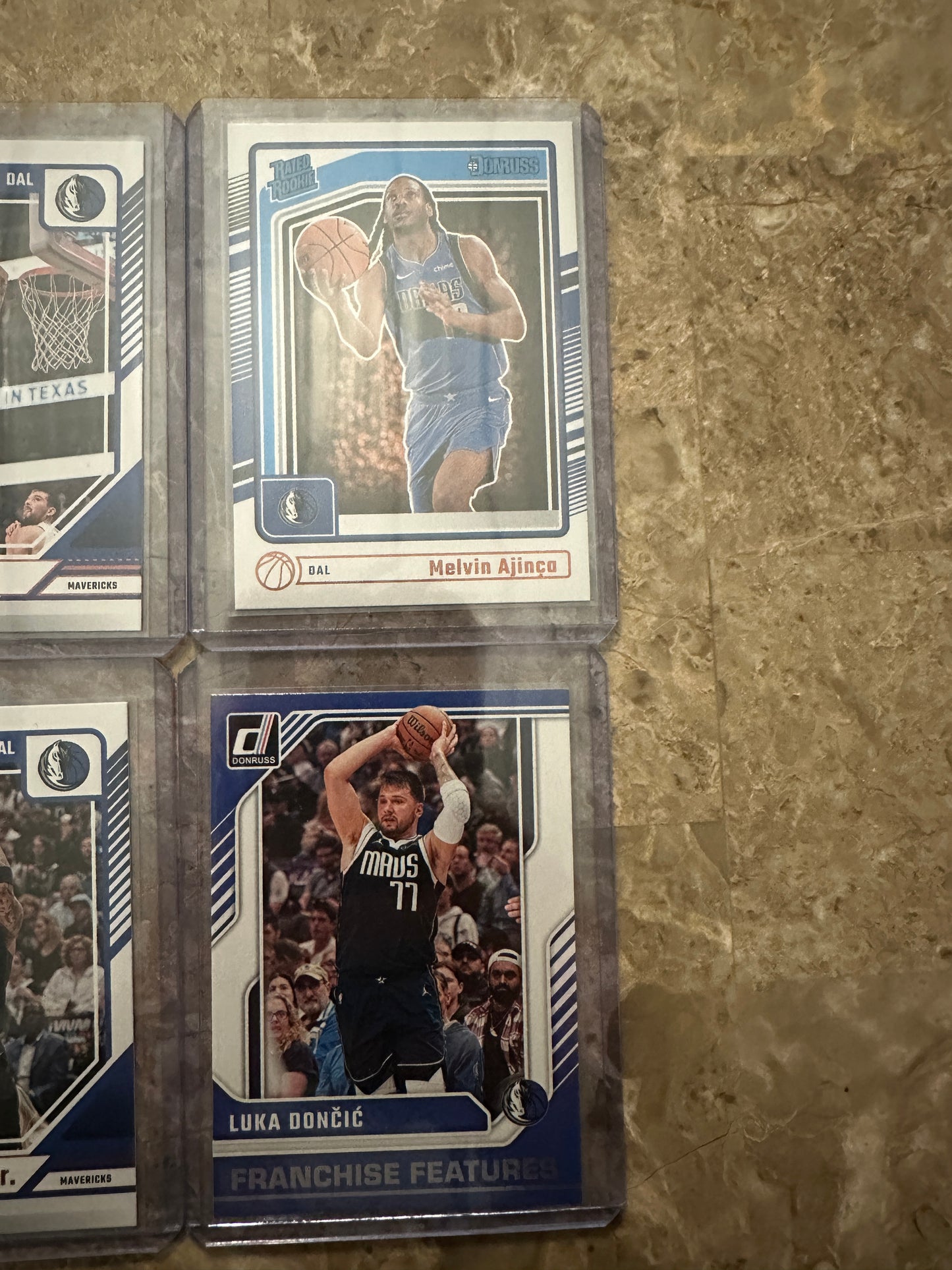2024 Panini Donruss Basketball Dallas Mavericks Team Set (10 cards)