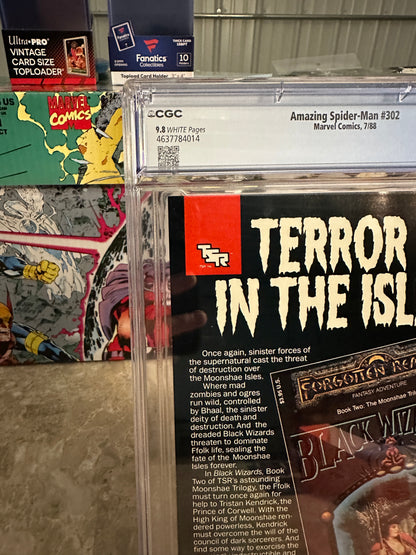 Amazing Spider-Man #302 CGC 9.8 (Marvel 1988) - New Case