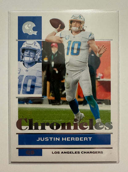 2021 Justin Herbert Card Lot - Die-Cut/Mosaic (2021 Panini)