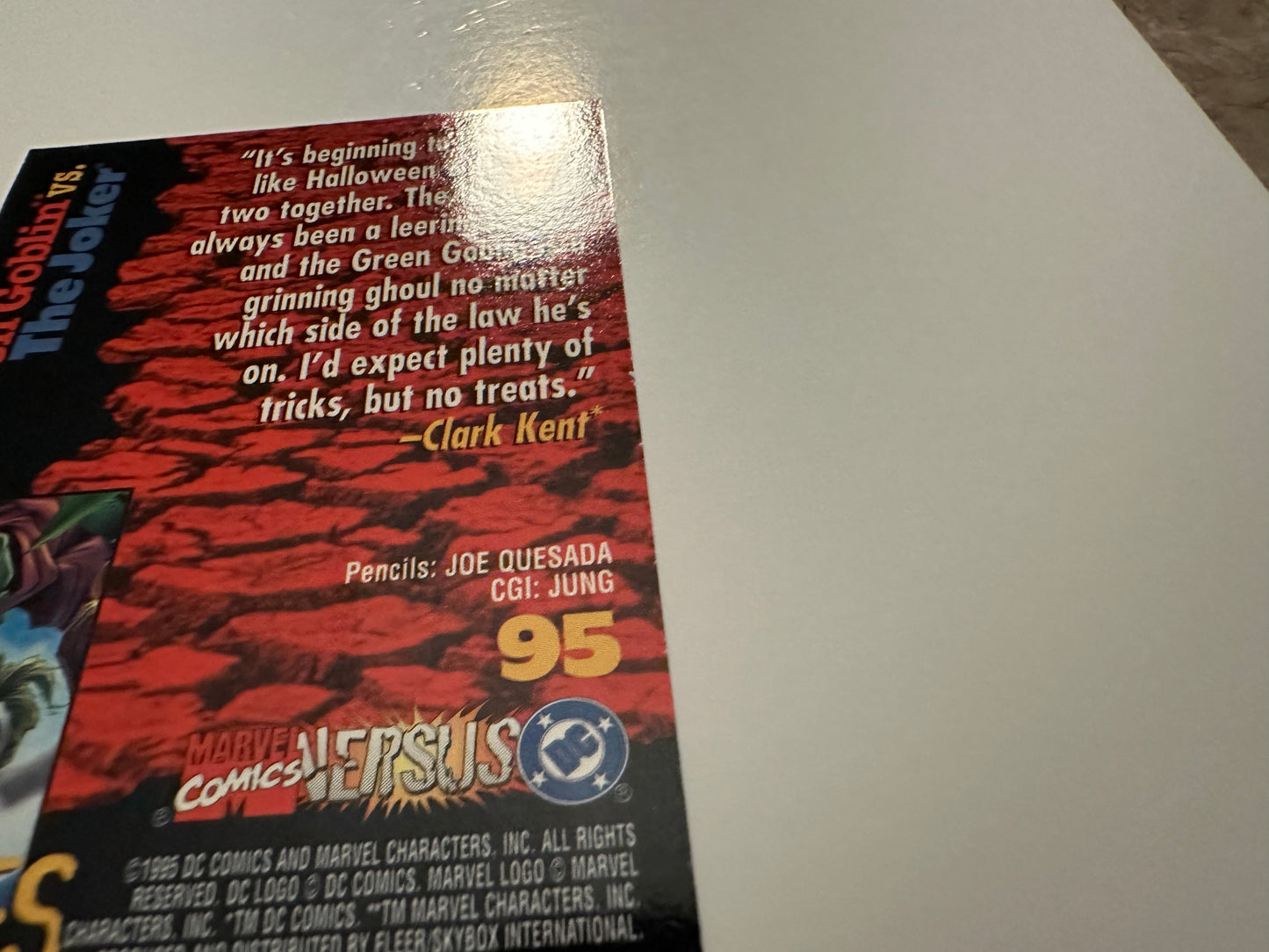 Green Goblin/Joker #95 (1995 Fleer DC vs. Marvel) - Higher grade