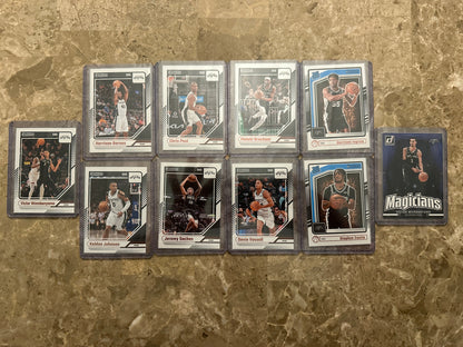 2024 Panini Donruss Basketball San Antonio Spurs Team Set (10 cards)