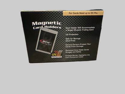 BCW 55pt Magnetic Card Holder Box (18 Holders)