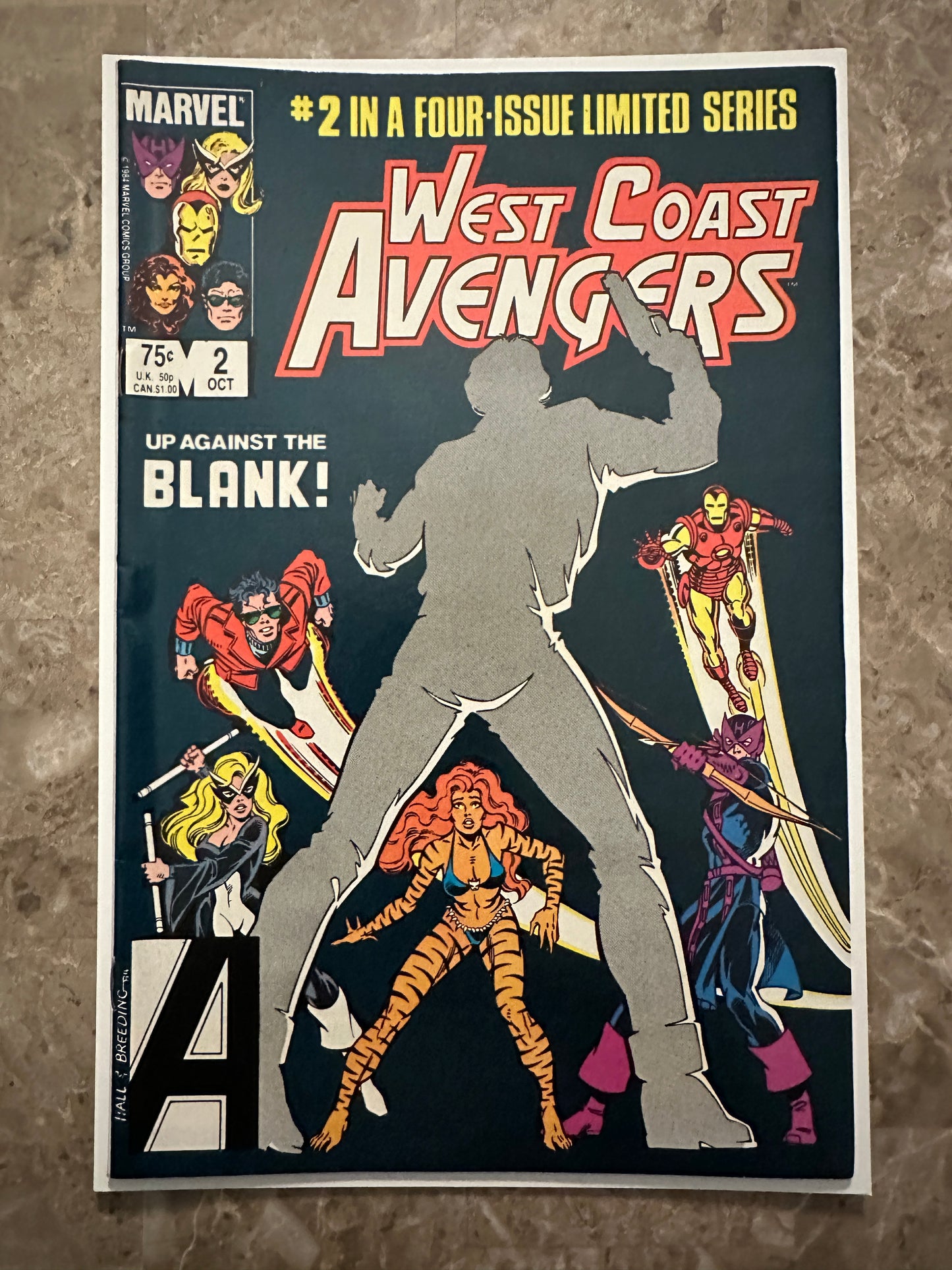 West Coast Avengers #1-4 Full Set High Grade (Marvel 1984)