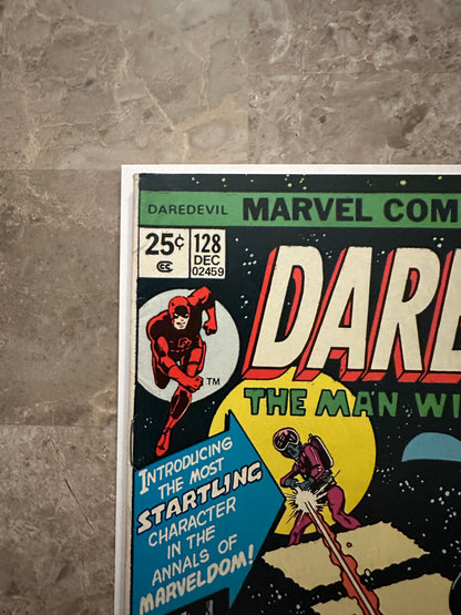 Daredevil #128 FN/VF 7.0-7.5 (1974 Marvel) - Glossy copy, sharp corners