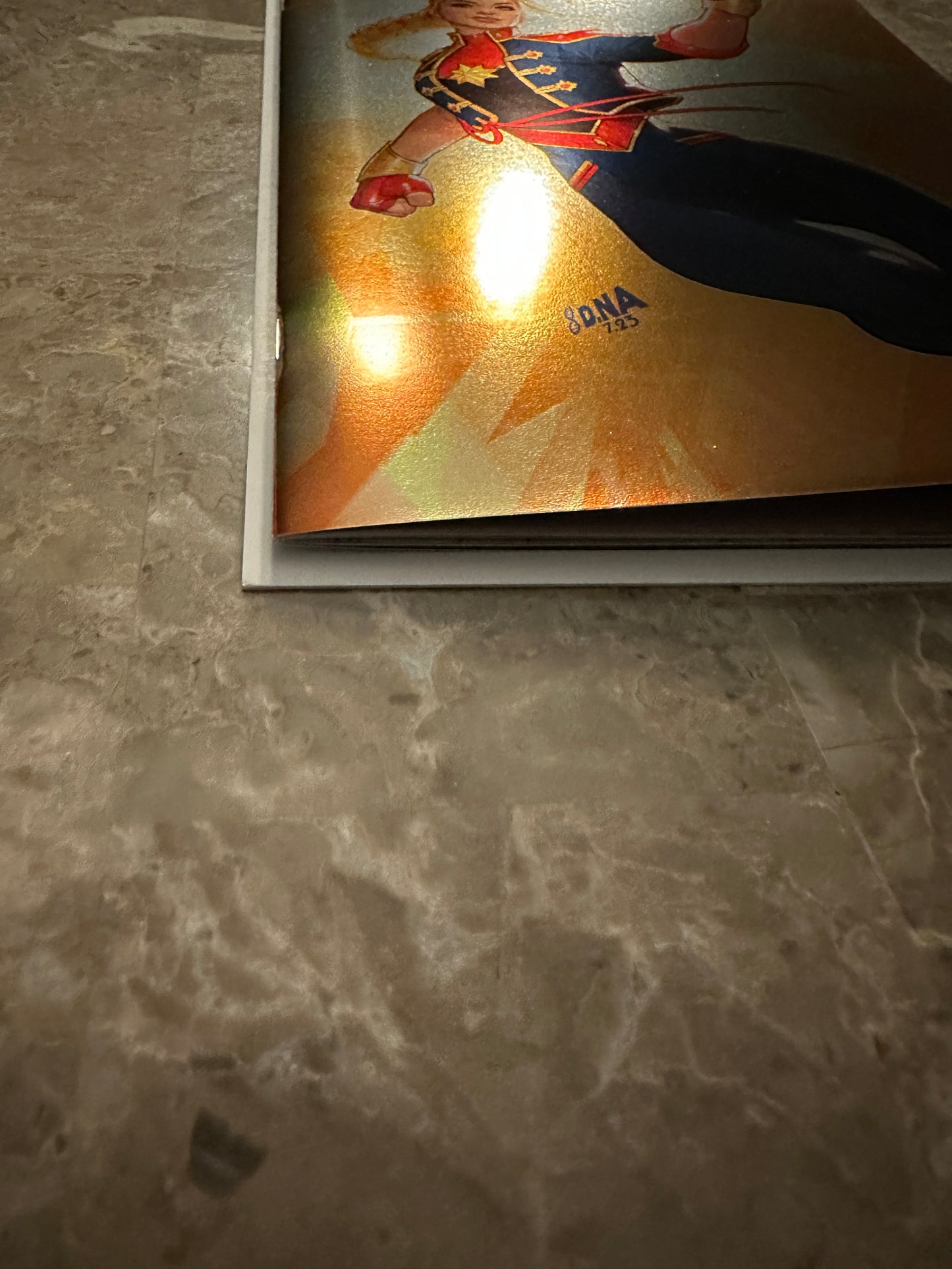 Captain Marvel #1 Foil NM 9.4 (Marvel 2023) - Nakayama Cover