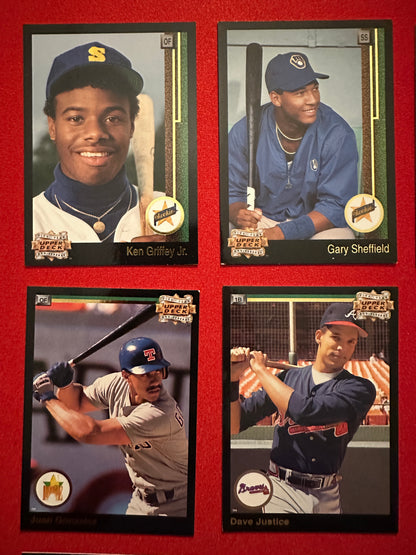 1993 Upper Deck 5TH ANNIVERSARY Complete Insert Set 1-15 - Griffey/Ryan