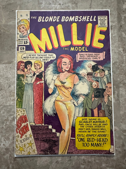 Millie the Model #129 VG- 3.5 (1965 Marvel Comics)