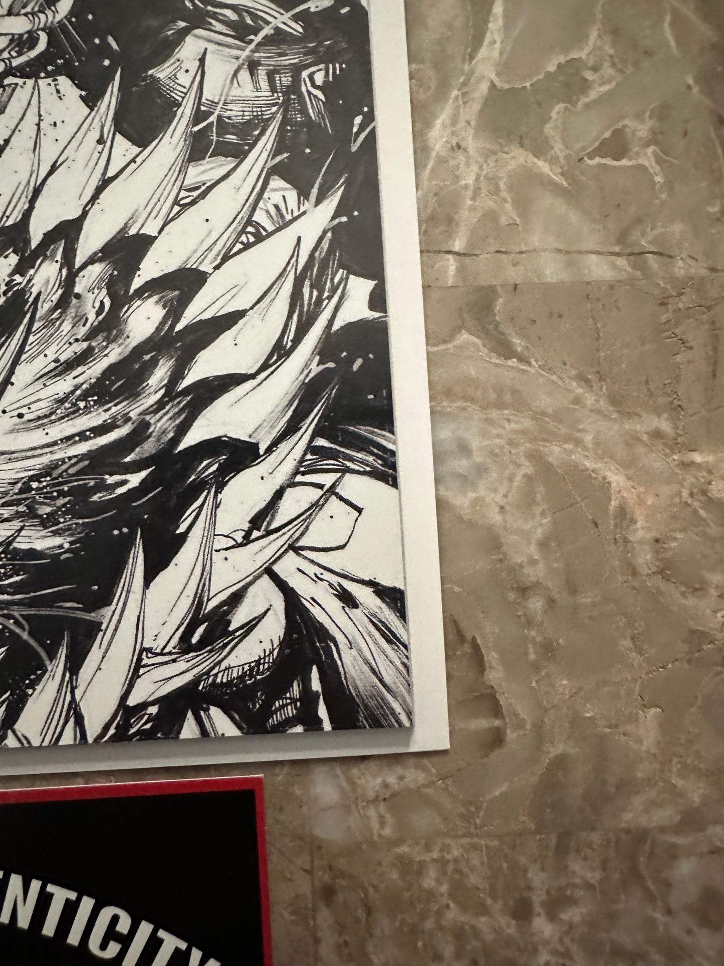 Venom #27 Unknown Comics Sketch Signed Donnie Cates NM+ 9.6 (Marvel 2020)