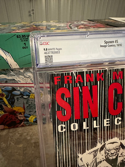 Spawn #5 CGC 9.8 (Marvel 1992) - Brand New Case