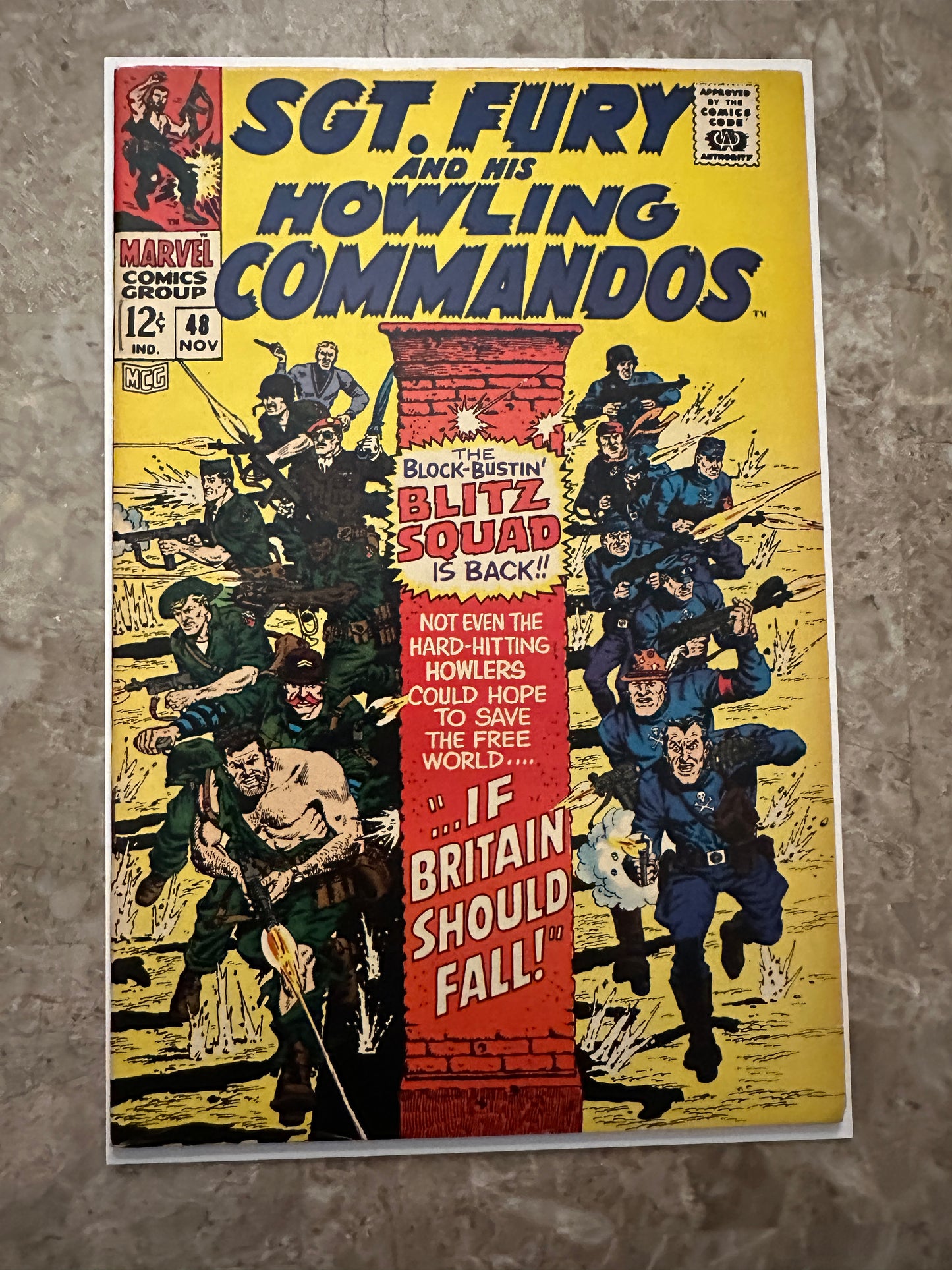 Sgt Fury #48 VF 8.0 (Marvel Comics 1967)