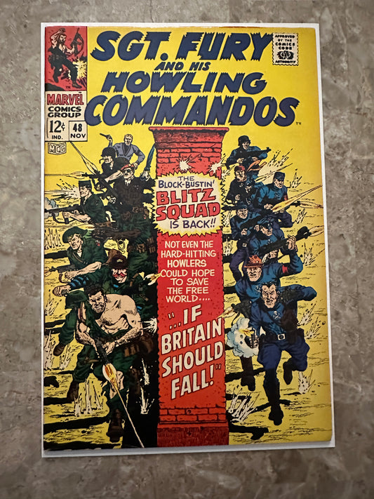 Sgt Fury #48 VF 8.0 (Marvel Comics 1967)