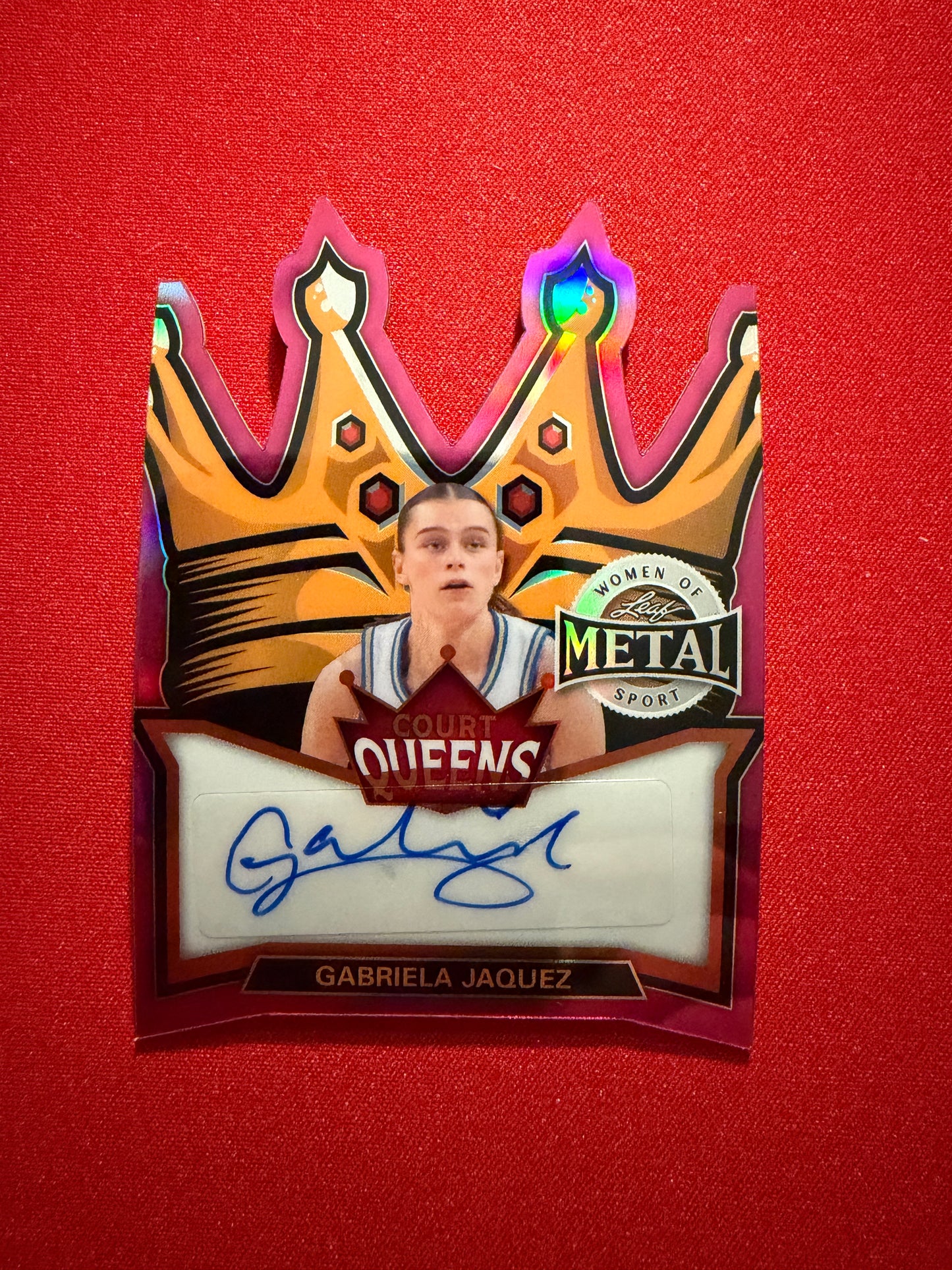 Gabriela Jacquez 2026 Leaf Women of Sport Court Queens Auto First Leaf Auto